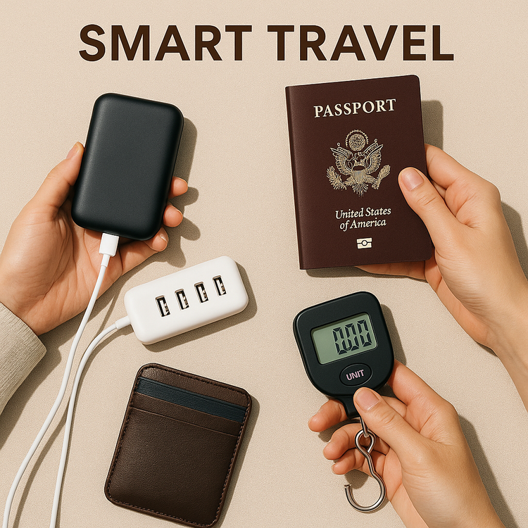 “Travel Smart, Live Effortless.” Portable, Connected, Protected — Cleora Smart Travel Collection.