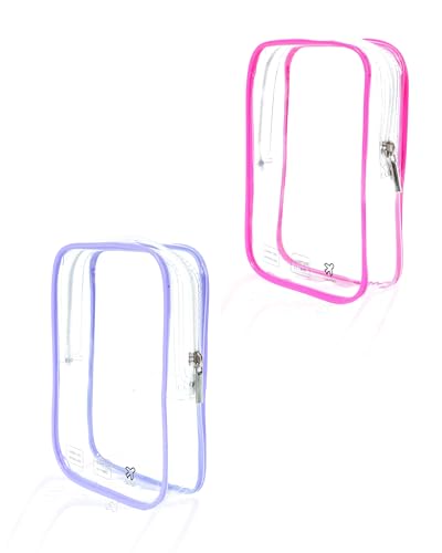 CALYGO Packing Cubes Quart Size Travel Bag Tsa Approved Clear Toiletry Bag Small European International Must Haves Long Fl...