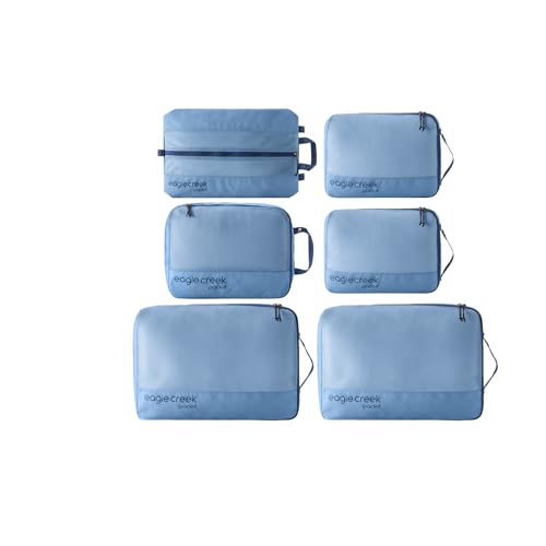 Eagle Creek Pack-It Reveal Extended Stay Set - Compression Travel Packing Cubes Set - Eco-Friendly - Quick-Drying, Water-R...