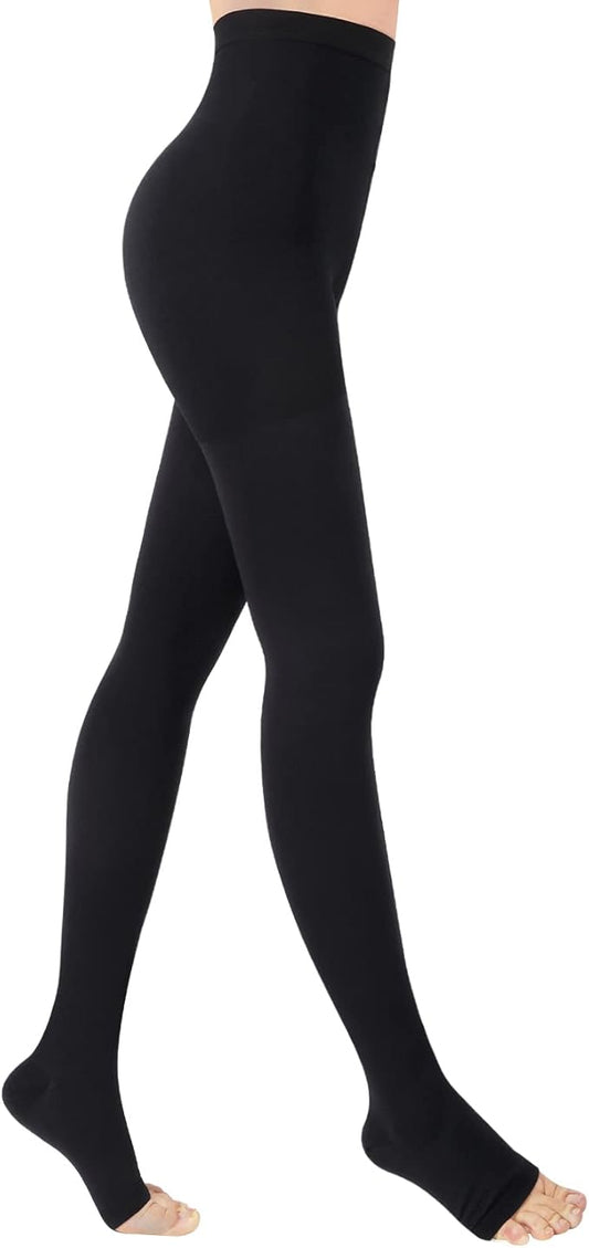 Medical Compression Pantyhose for Women & Men, 20-30mmHg Compression Stockings