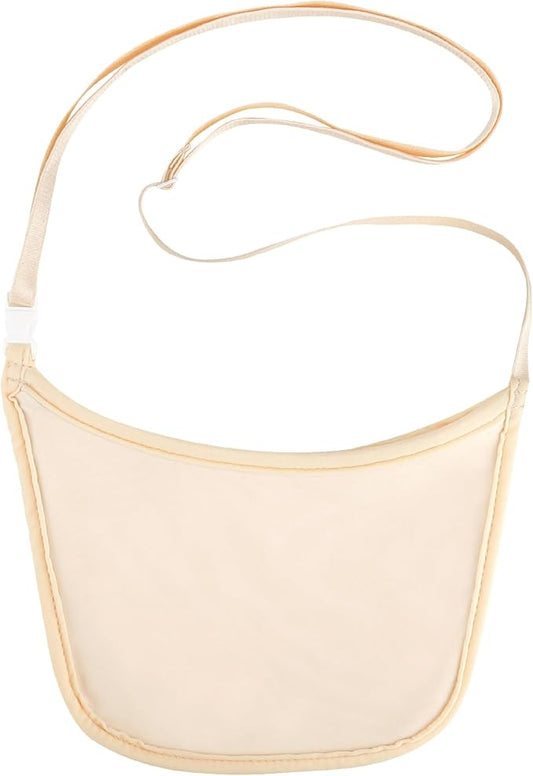 lapinchen Hidden Wallet Travel Hidden Wallet Under Clothes Undergarment Crossbody Secert Body Pouch for Passport Money & V...