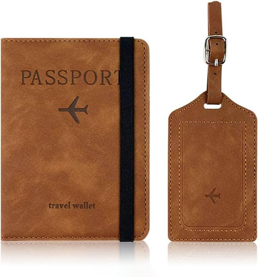 Passport Holder for Travel,RFID Passport Cover Wallet for Women Men,International Travel Must Haves
