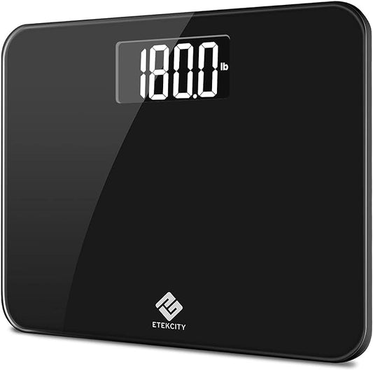 Etekcity Scale for Body Weight, Bathroom Digital Weighing Machine for People, Extra Wide Platform and High Capacity, Accur...
