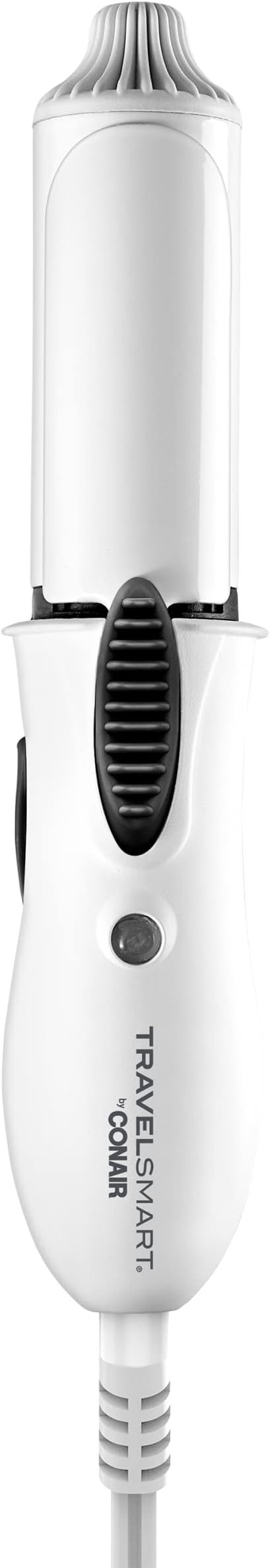 Conair Travel Curling Iron, Mini 1- Inch Ceramic Curling Iron in White by Travel Smart
