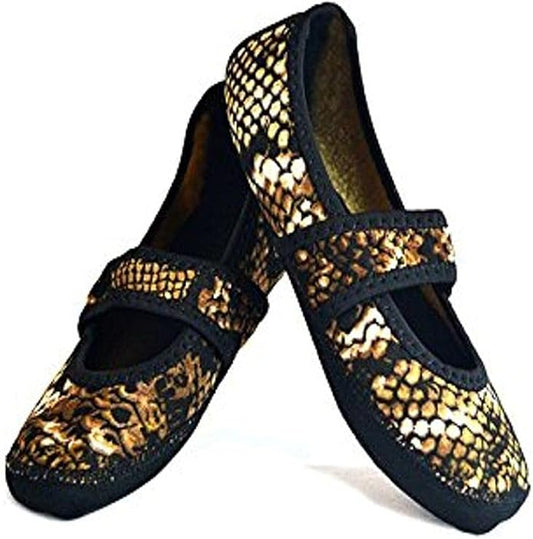 Nufoot Betsy Lou Fuzzies Women's Slippers, Foldable, Flexible Flats, Slipper Socks, Travel Slipper, Yoga Socks, House Shoe...