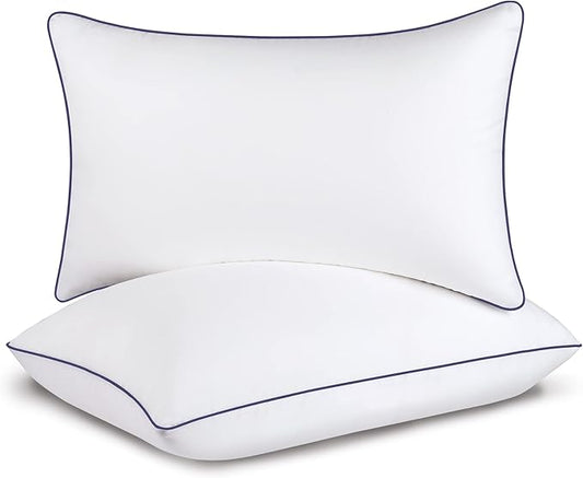 Opposy Bed Pillows for Sleeping King Size Set of 2- Cooling Pillows, Luxury Hotel Quality (White, New King（Pack of 2)