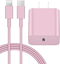 iPhone 14 13 12 Fast Charger 20W PD USB C Wall Charger with 6FT Fast Charging Cable for iPhone 14/14 Pro/14 Pro Max/14 Plu...