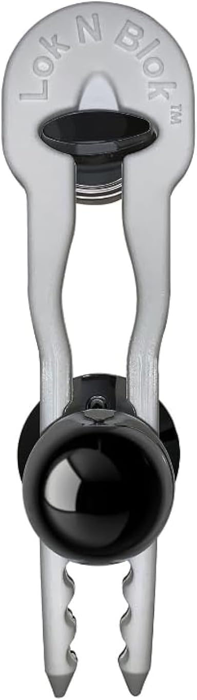 Portable Deadbolt Door Lock Device Lok N Blok Max Requires No Tools to Install Protection from Key Bumping Proof Door Guar...