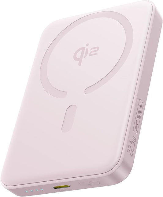 Baseus for MagSafe Portable Charger, Qi2 Certified 15W Wireless Magnetic Power Bank 10000mAh with USB-C Cable 22.5W PD Cha...