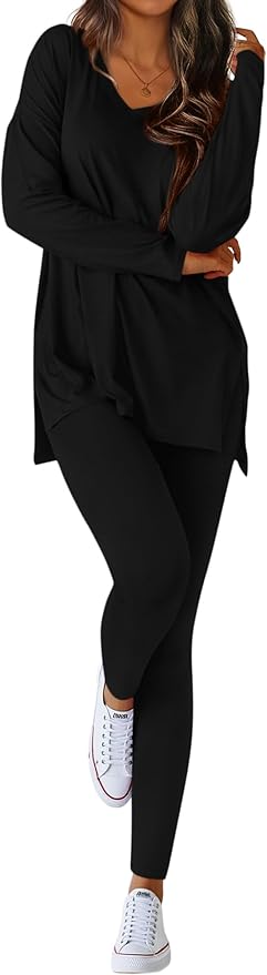 BTFBM Two Piece Sets for Women 2026 Casual Lounge Set Matching Oversized Shirts Leggings Workout Airport Travel Outfits