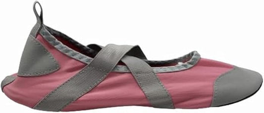 Untssiw Women's Foldable Portable Flats Travel Ballet Flat Roll Up Slipper ShoesParty Bridesmaids Guests Wedding Yoga Spor...