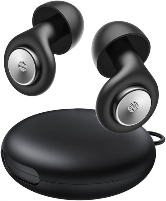 Ear Plugs for Sleeping 45dB Noise Cancelling, Reusable Silicone Earplugs with 8 Eartips, Soft Comfort Ear Plugs for Noise ...