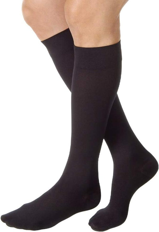 JOBST Relief Knee High Graduated Compression Socks 20-30mmHg - Comfortable Unisex Design - Closed Toe