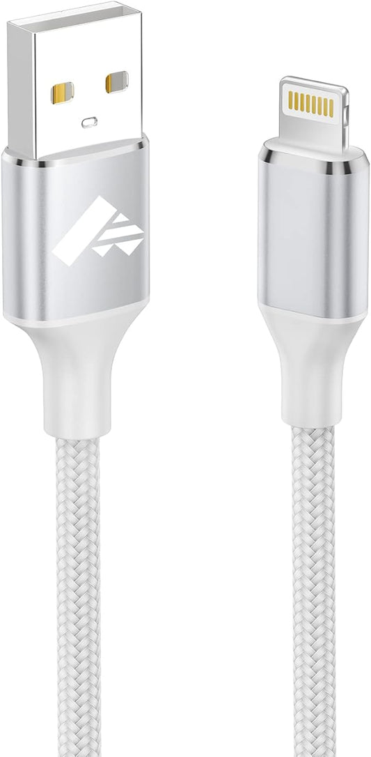 iPhone Charger [Apple MFi Certified] 6FT iPhone Charger Cord Fast Charging USB to Lightning Cable Braided USB Phone Cable ...