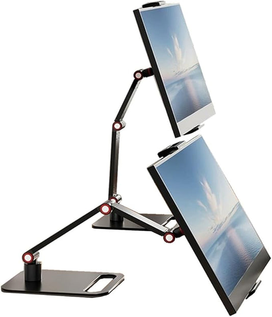 WYSXEBWZ Portable Monitor Holder for 6-17.3 Inch Screen Desktop Expandable Monitor Stand 12.9 inch Tablet Stand