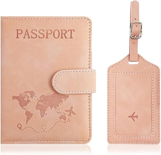 Passport Holder for Travel,RFID Passport Cover Wallet for Women Men,International Travel Must Haves