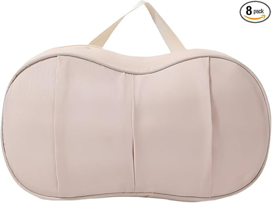 Women's Travel Lingerie Bag Organizer - Portable Bra and Underwear Storage Case with Structured Design, Machine Washable, ...