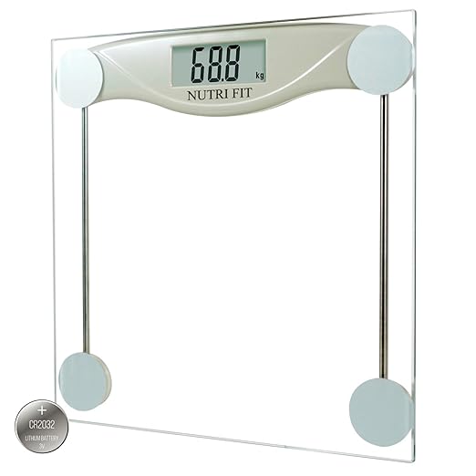 Digital Bathroom Scale for Body Weight, Precision Weighing Scale for Weight Loss, High Accuracy Measurements, 330 Pounds, ...