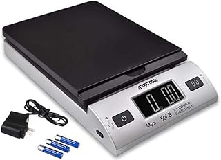 Accuteck 8250 High Accuracy Digital Shipping Scale and Postal Scale, 0.1oz Precision, 50Lb