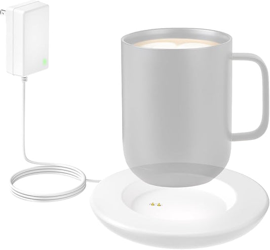 Charging Coaster 2 Compatible with Temperature Control Smart Mug 2 and 1, FEFAIA Mug Charger Wireless Charging Dock Base f...