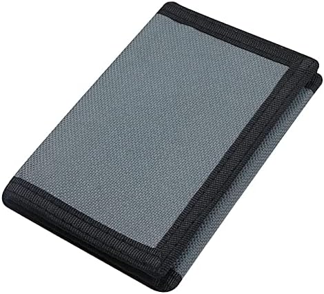 NEICY RFID Blocking Canvas Wallet for Men and Women - Camo Trifold Outdoor Sports Wallets with Magic Sticker for Teen Kids...