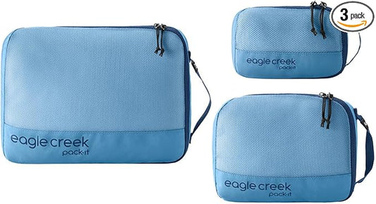 Eagle Creek Pack-It Reveal Cube Set - Packing Cubes for Compartmentalizing Luggage - Durable - Ultra-Lightweight - Water-R...