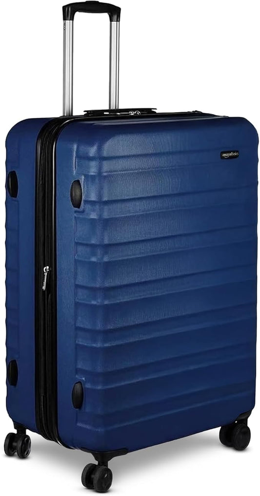 Amazon Basics 30" Hardside Large Checked Luggage, Hardshell Suitcase With Wheels, Expandable For Up to 15% More Space, Wit...