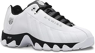 K-Swiss Men's ST329 CMF Sneaker, Wide Tennis Dad Walking Shoes Leather Upper