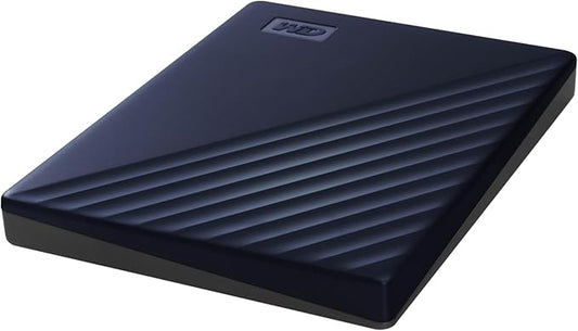 WD 2TB My Passport for Mac, Navy, Portable External Hard Drive with backup software and password protection, USB 3.1/USB ...