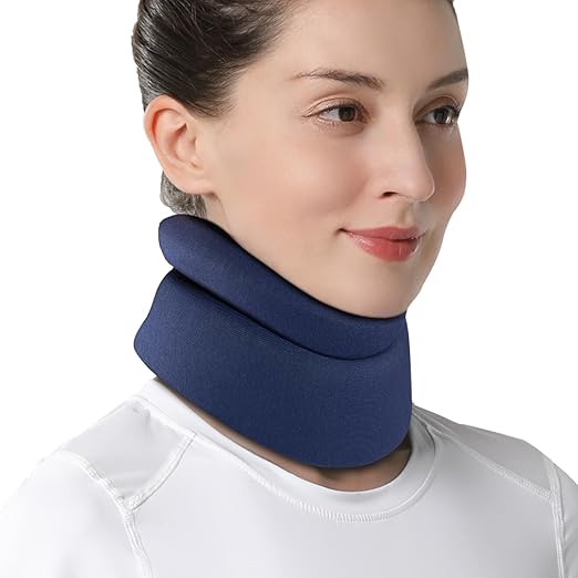 VELPEAU Neck Brace for Neck Pain and Support - Soft Cervical Collar for Sleeping in Bed, Snoozing, Sleeping Upright, Anti-...