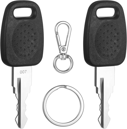 2PCS 007 Master Luggage Key,for T-S-A Approved Luggage Lock,Suitcase Luggage Lock