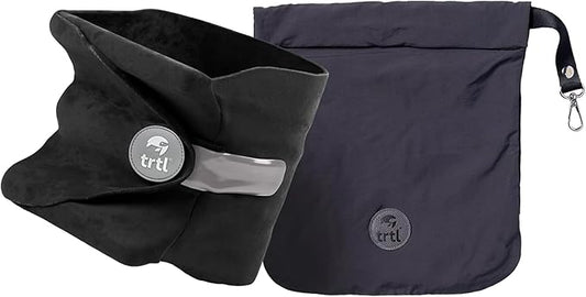 trtl Pillow - Scientifically Proven, Super Soft Neck Support Travel Pillow for Sleeping - Lightweight and Machine Washable...