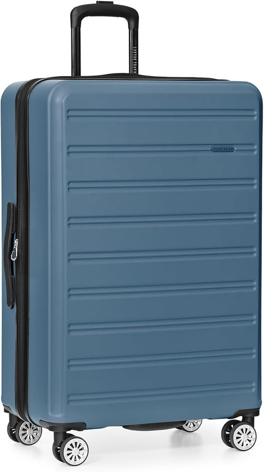 Travel Select Snowcreek Hardside Expandable Spinner Luggage, Navy, 30-Inch Large