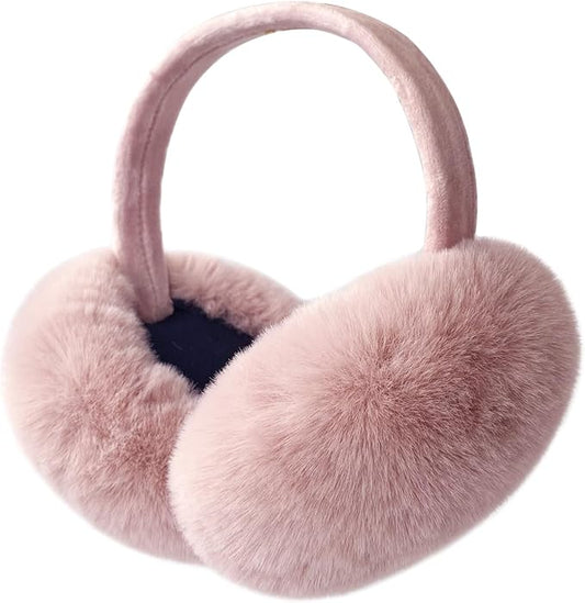 LCXSHYE Winter Ear muffs Faux Fur Warm Earmuffs Cute Foldable Outdoor Ear Warmers For Women Girls