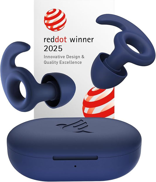 Welove Ultra-Comfy Ear Plugs with First-Ever UV Sanitizer—Reusable Earplugs for Sleep, Focus, Travel, and Noise Sensitivit...