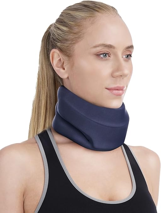 BLABOK Neck Brace for Sleeping - Cervical Collar Relief Neck Pain and Neck Support Soft Foam Wraps Keep Vertebrae Stable f...