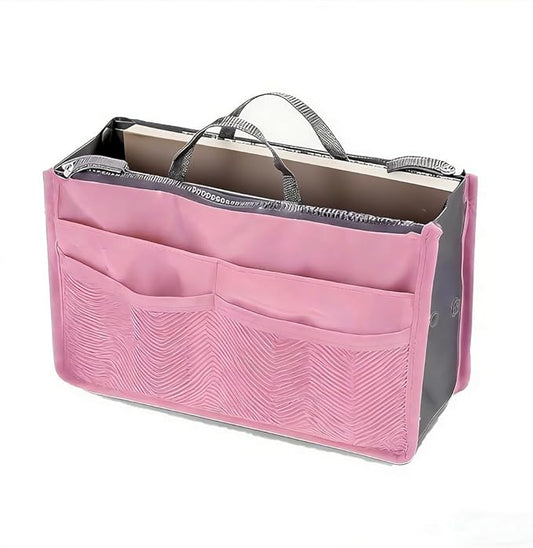 Purse Organizer Insert, Updated Purse Handbag, for Handbags Bag Organizers Inside Tote Pocketbook Women Nurse Nylon 13 Poc...