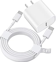 USB C Fast Charger for Apple iPad Pro 13/12.9/11 in 2025-2018,iPad 11th(A16),iPad Air 5th/Mini 7th,iPhone 17/16/15 Series,...