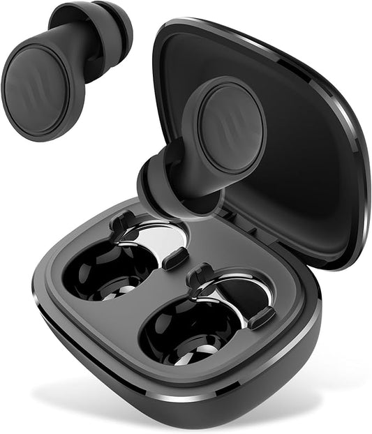 Ear Plugs for Sleeping Noise Cancelling - 35dB Reusable Ear Plugs with 7 Eartips and Carry Case - Flexible Hearing Protect...