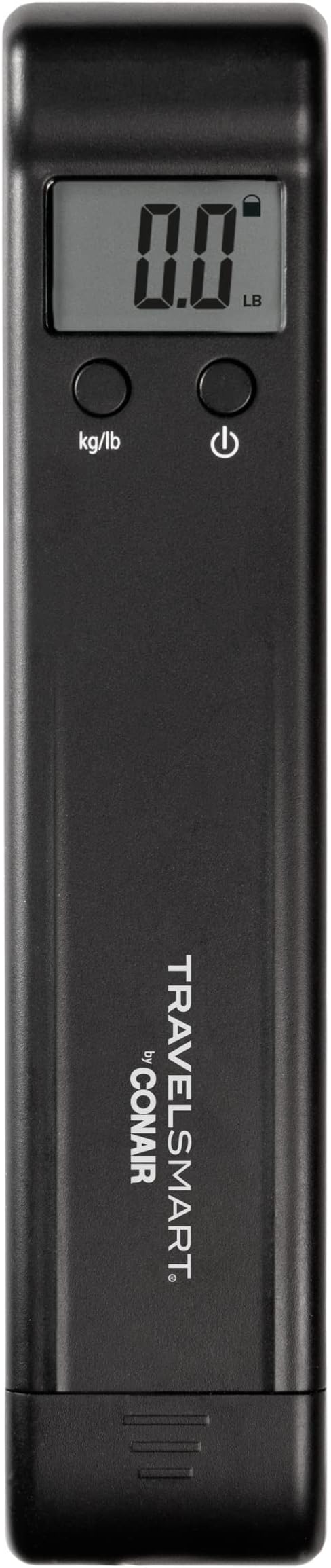 Conair Digital Luggage Scale, Luggage Weight Scale, 80lbs Scale with Overweight Alert in Black by Travel Smart