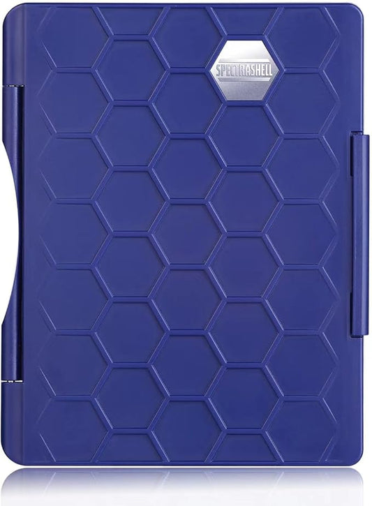 SPECTRASHELL Water Resistant Passport Case, Thin and Strong Cover for Travel and Daily Protection (BLUE)