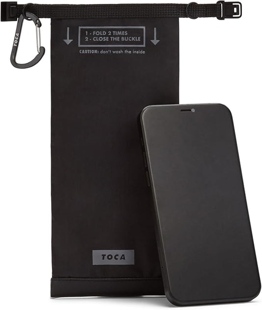 TOCA Faraday Pouch and Security Bag for Smartphones, GPS, RFID, Data Blocker, Shielding Purse, Travel, Anti-Hacking & Ant...