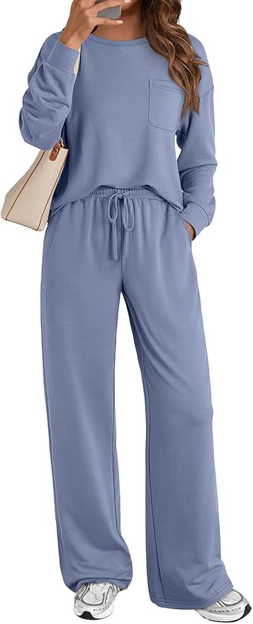 AUTOMET Womens Sweatsuits 2 Piece Lounge Matching Outfits Sweat Sets Tracksuit Travel Sweatshirts Fall Fashion Clothes 2026