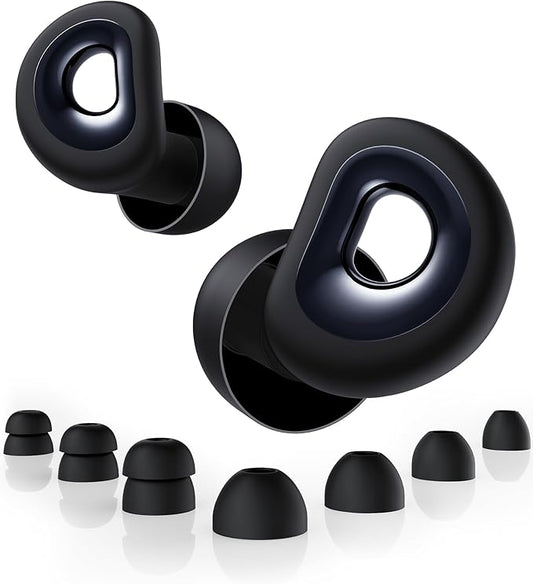 BIGOOD 50dB Ear Plugs for Sleeping Noise Cancelling, Ultra-Comfy Noise Cancelling Ear Plugs for Noise Reduction, Concerts,...