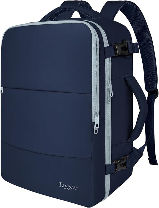 Taygeer Personal Item Backpack for Women, 35L Travel Backpack with Laptop Compartment & USB Charging Port, Lightweight Wor...