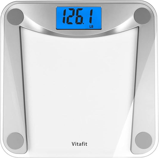 Vitafit Digital Bathroom Weight Scale for Body Weight, High Accuracy Assured by Weighing Professional Since 2001,Extra Lar...