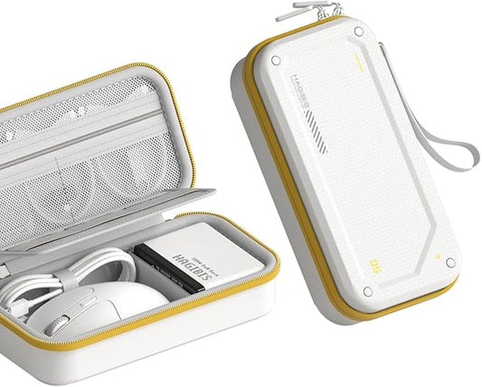 Hagibis Electronic Organizer Traveling Case Bag EVA Hardshell PU Portable Carrying Pouch for Mouse, Charger, Cables, Power...