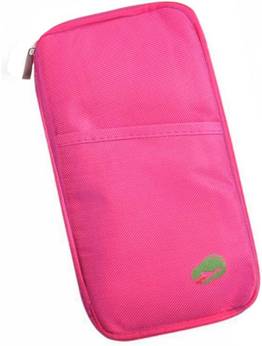 vanki Multi-Functional Fashion Ticket Passport Credit Card ID Document Organizer Holder Bag Purse Travel Pouch Case Cover...