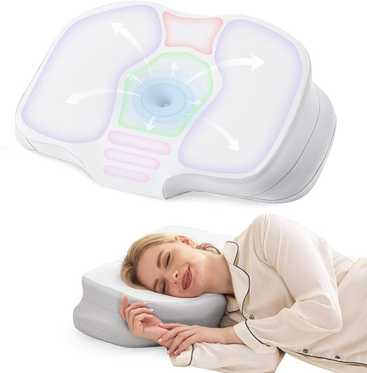 Nappixel Cervical Neck Pillow for Pain Relief, Ergonomic Contour Pillow for Sleeping, Back Stomach Side Sleeper Pillows fo...