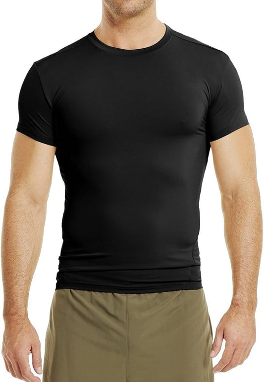 Under Armour Mens HeatGear Tactical Compression Short-Sleeve T-Shirt